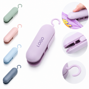 Handheld Thermal Bag Sealer and Cutter with Integrated Hanging Hook